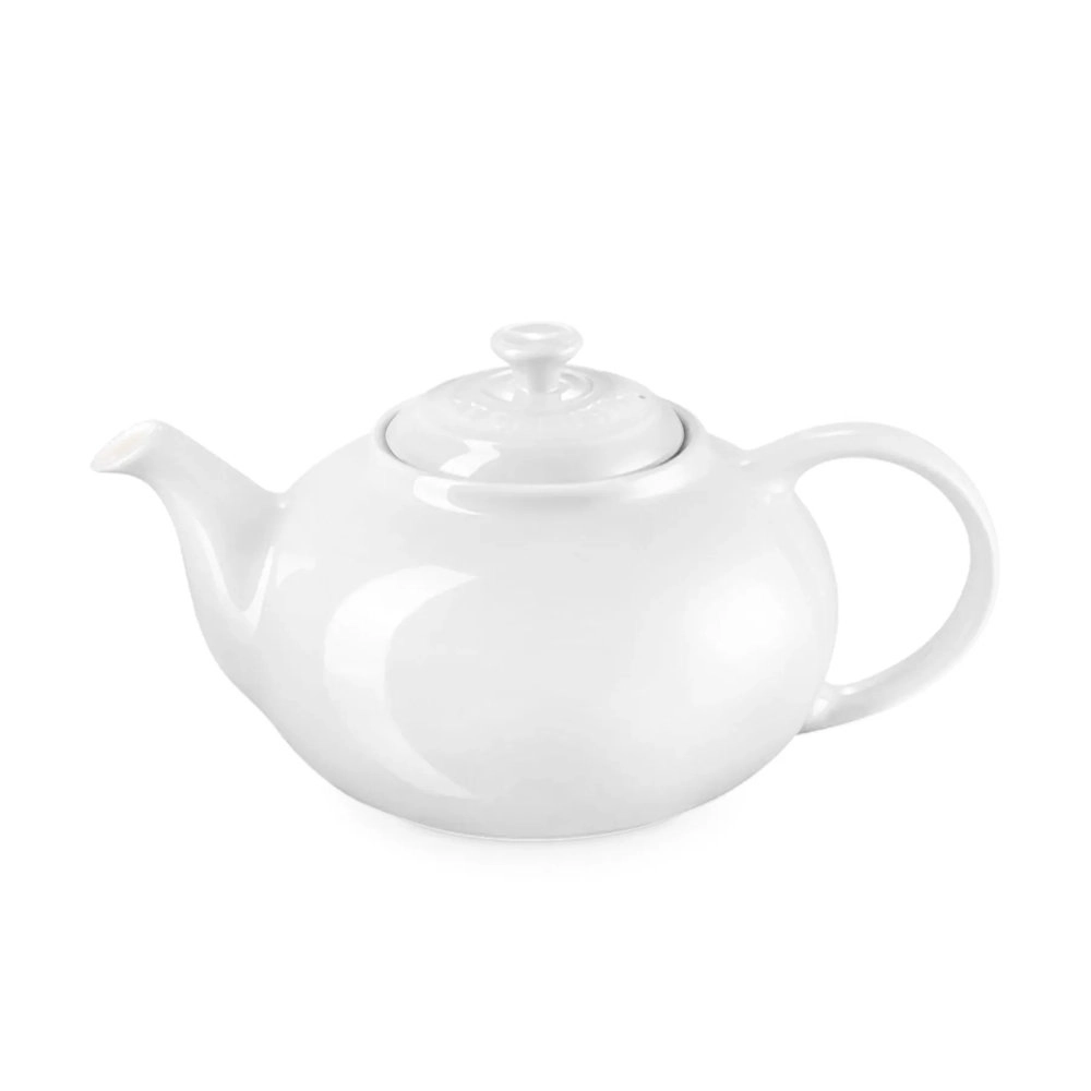 Bule de Cha Classico Le Creuset Branco 1,3 Litros Bule de Cha Classico Le Creuset Branco 1,3 Litros