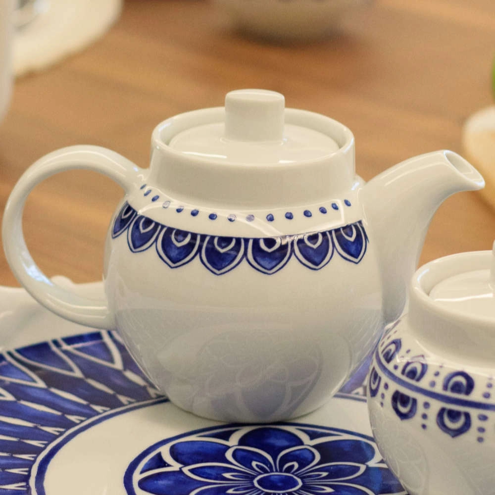 Bule de Cha Vista Alegre Azure 450 Ml Bule de Cha Vista Alegre Azure 450 Ml