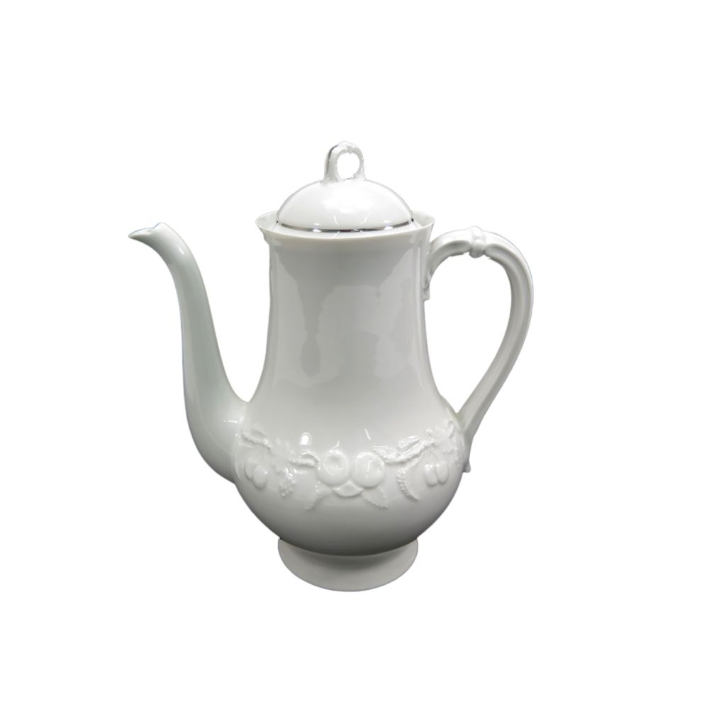 Bule Para Cafe Medard de Noblat Xeres C/ Friso Prata 1,2 Litros Bule Para Cafe Medard de Noblat Xeres C/ Friso Prata 1,2 Litros