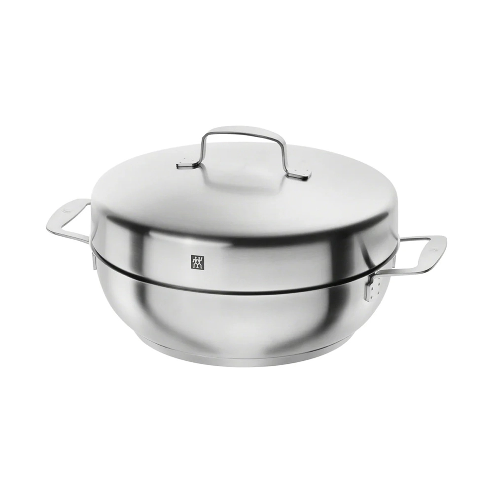 Caçarola Com Tampa e Grelha Para Defumar Zwilling Plus 28 Cm