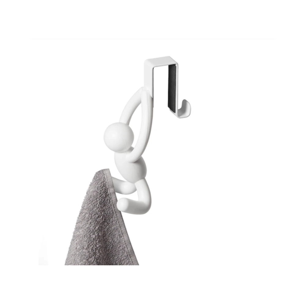 Cabide de Porta Umbra Buddy 13 Cm - 2 Peças