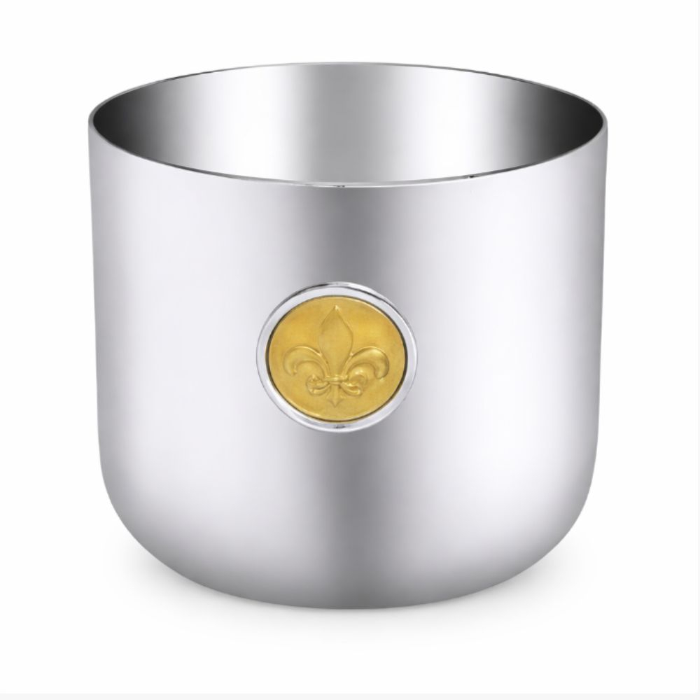 Cachepot / Champanheira Medalha Dourada Courchevel Orfevrerie Royale Cachepot / Champanheira Medalha Dourada Courchevel Orfevrerie Royale