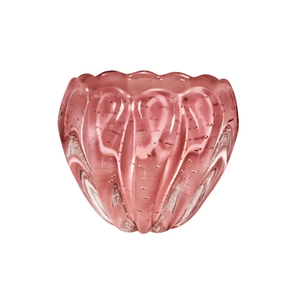 Cachepot Mulhouse Cristais D´labone Quartzo Rose 17 X 20 Cm Cachepot Mulhouse Cristais D´labone Quartzo Rose 17 X 20 Cm
