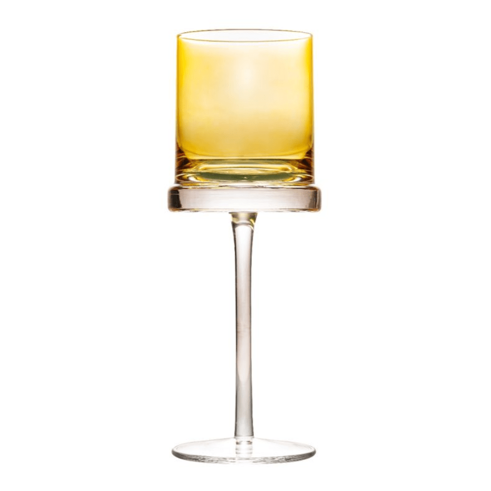 Taca Vinho Verano Amarelo