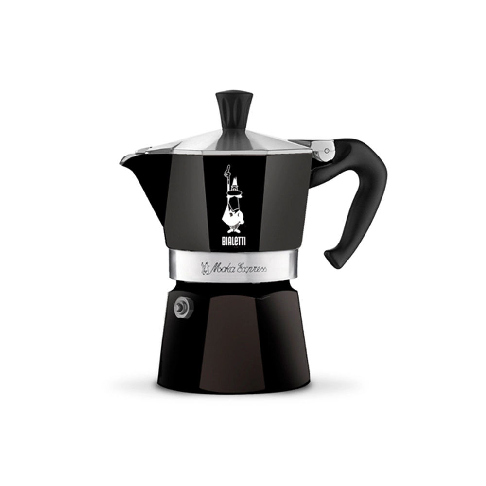 Cafeteira Bialetti Moka Express Preta 6 Xicaras