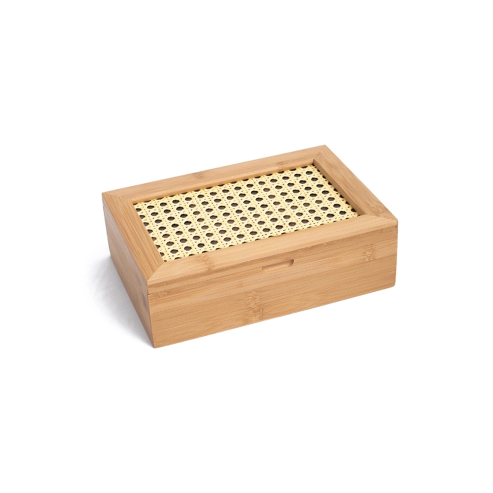 Caixa Decorativa Palhinha Oikos Bambu 16,5 X 24 Cm Caixa Decorativa Palhinha Oikos Bambu 16,5 X 24 Cm