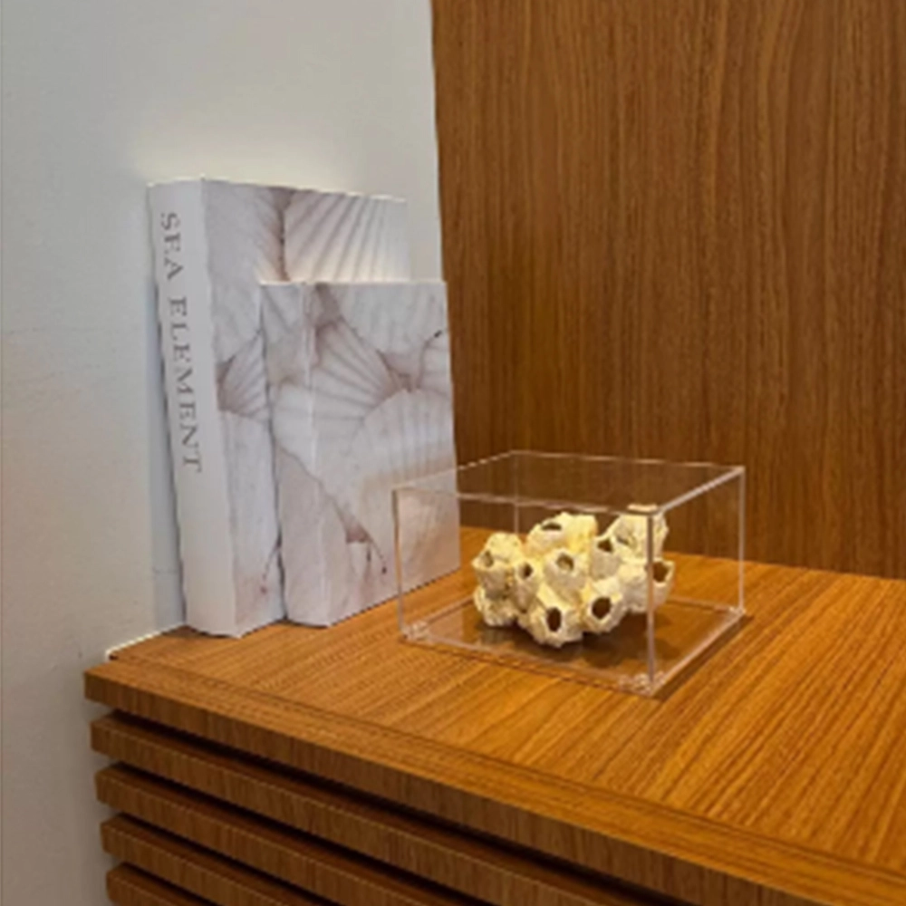 Caixa Livro Mart Conchas 25 X 18 X 4 Cm Caixa Livro Mart Conchas 25 X 18 X 4 Cm