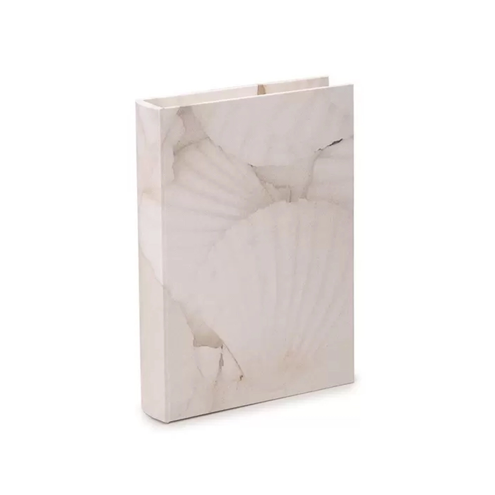 Caixa Livro Mart Conchas 25 X 18 X 4 Cm Caixa Livro Mart Conchas 25 X 18 X 4 Cm