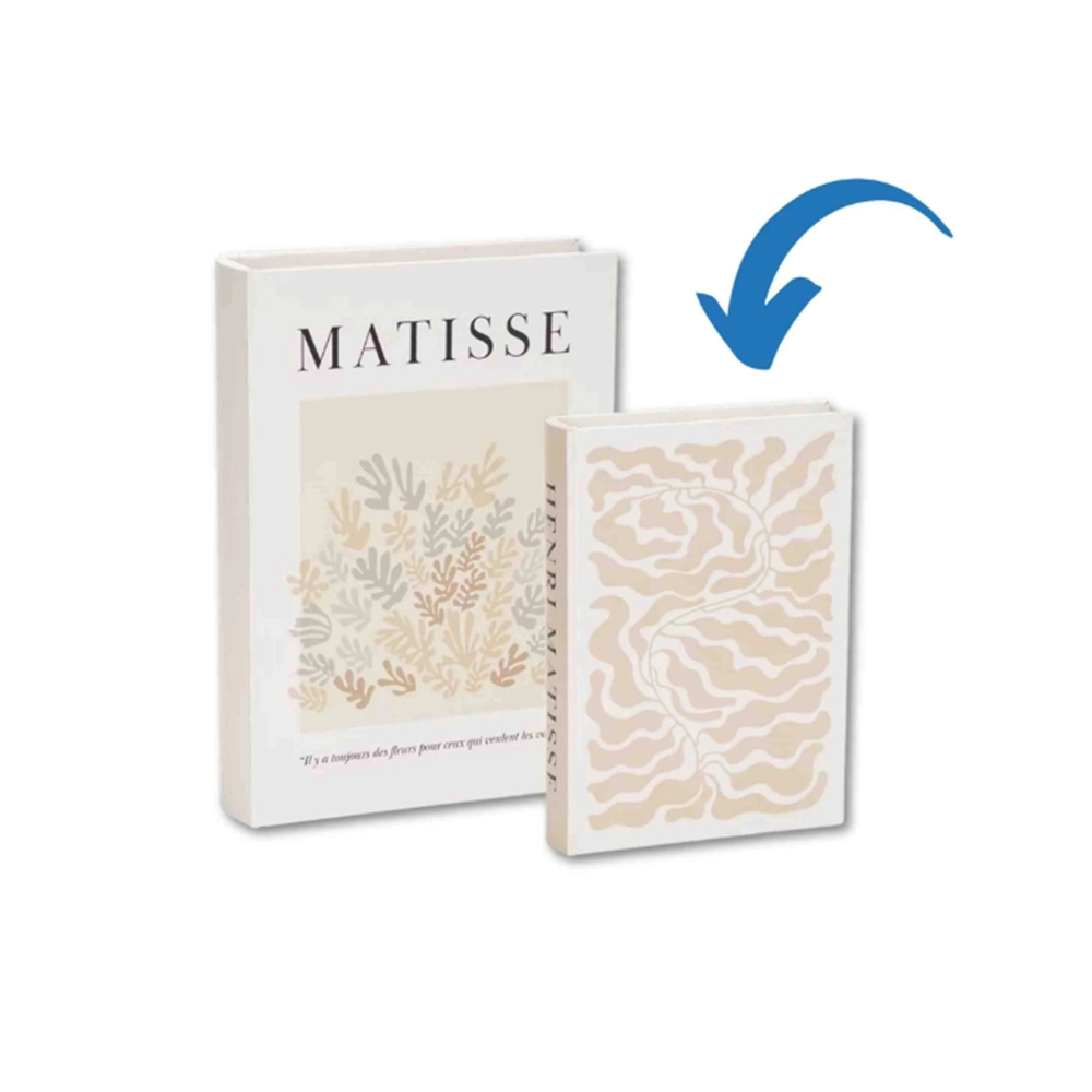 Caixa Livro Mart Matisse 25 X 18 X 4 Cm Caixa Livro Mart Matisse 25 X 18 X 4 Cm