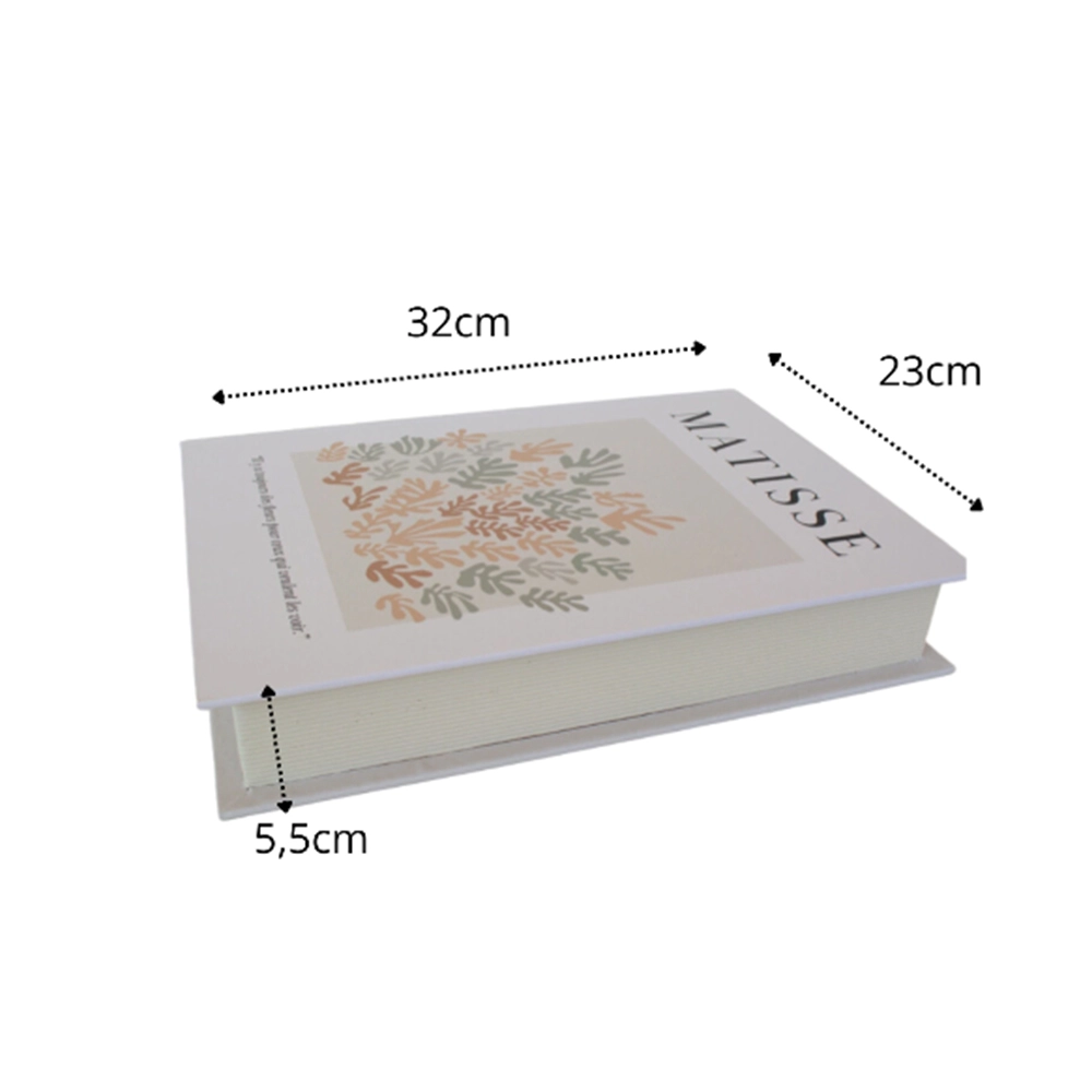 Caixa Livro Mart Matisse 32 X 23 X 5,5 Cm Caixa Livro Mart Matisse 32 X 23 X 5,5 Cm