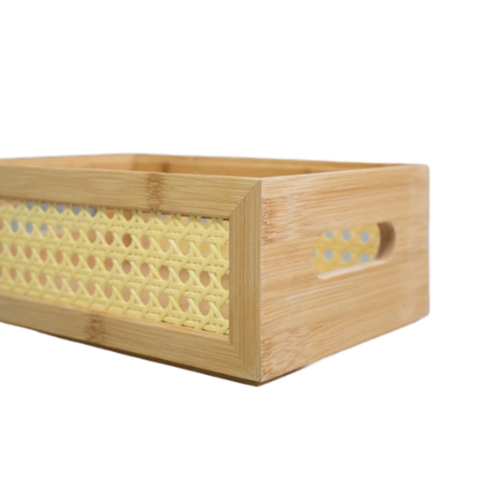 Caixa Organizadora Empilhável Palhinha Oikos Bambu 22 Cm Caixa Organizadora Empilhável Palhinha Oikos Bambu 22 Cm