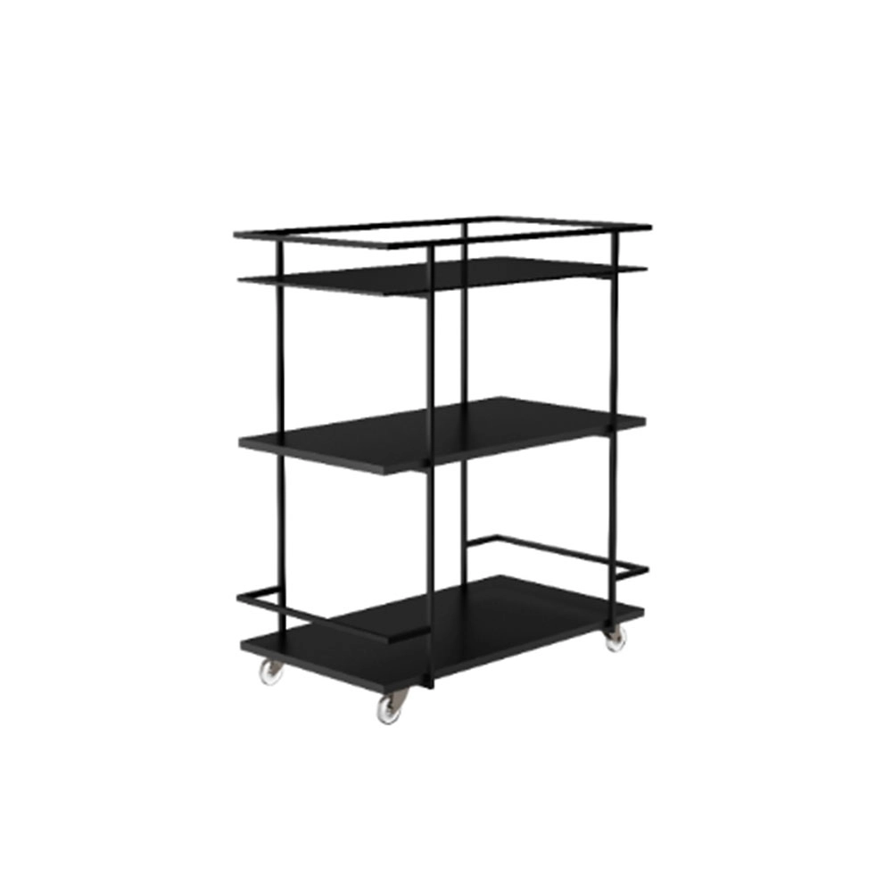 Carrinho de Bar Forma Inox Frame 80 X 70 X 40 Cm Carrinho de Bar Forma Inox Frame 80 X 70 X 40 Cm
