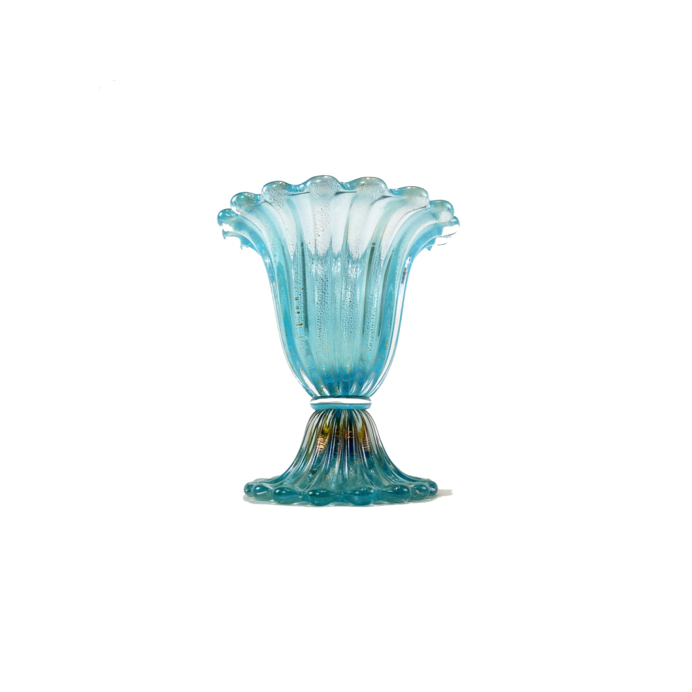 Castical  C/ouro 137 Azul Glass 20cm