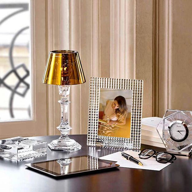 Castical Em Cristal Baccarat Harcourt Our Fire Dourado