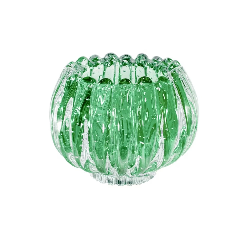 Centro de Mesa Beaune Cristais D´labone Esmeralda 22 X 15 Cm Centro de Mesa Beaune Cristais D´labone Esmeralda 22 X 15 Cm