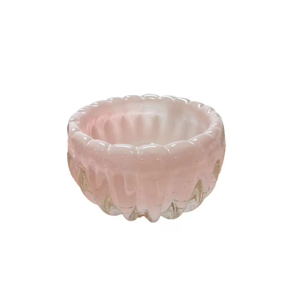 Centro de Mesa Beaune Cristais D´labone Jade Rosa 22 X 15 Cm