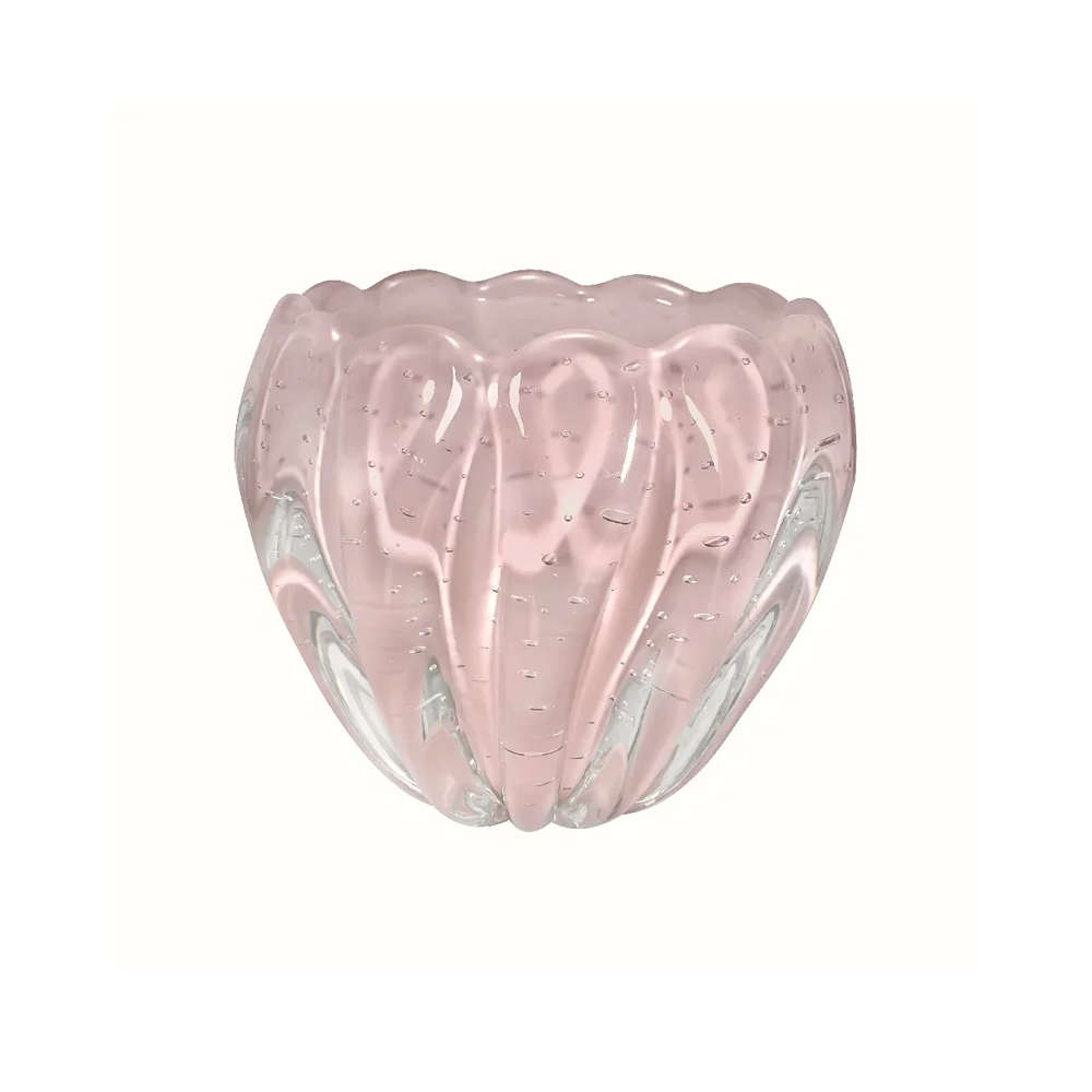 Centro de Mesa Cachepot Cristais D´labone 13 X 16 X 16 Cm