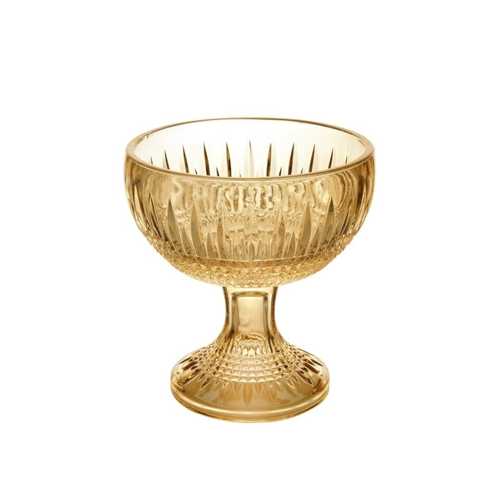 Centro de Mesa Com Pe Wolff Queen Ambar 14 X 15 Cm