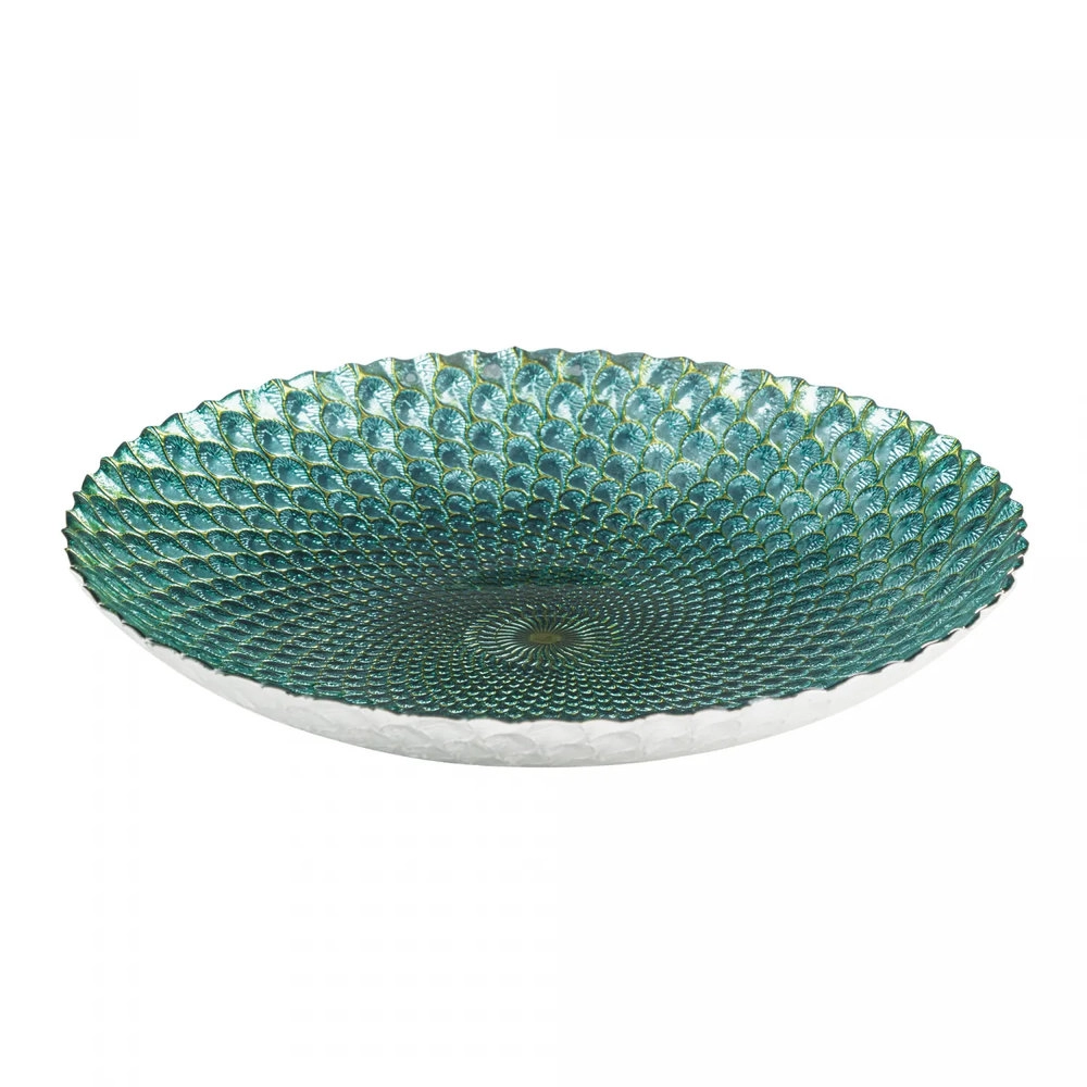 Centro de Mesa de Vidro Instambul 41cm X 6,5cm - Wolff Centro de Mesa de Vidro Instambul 41cm X 6,5cm - Wolff