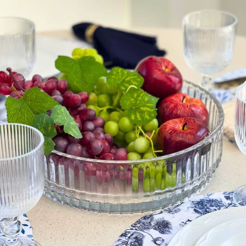 Centro de Mesa Em Cristal Ecologico Dorica