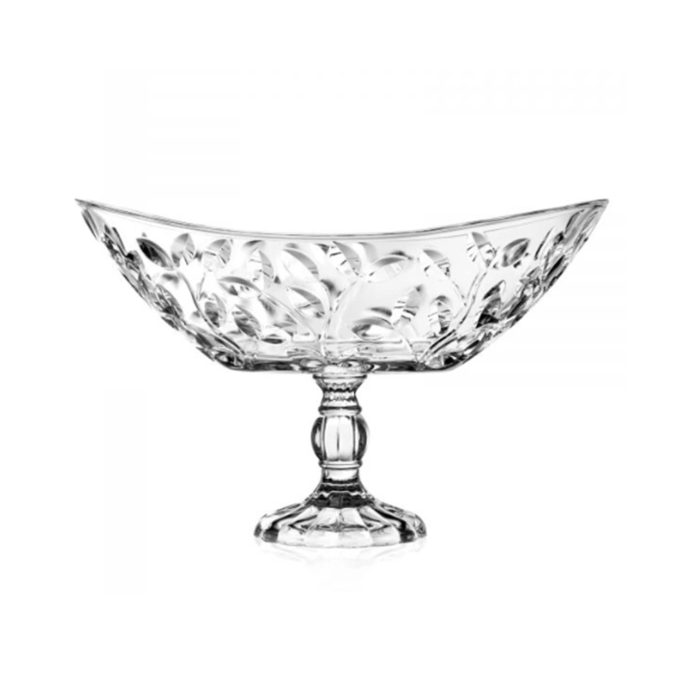 Centro de Mesa Oval Com Pe Laurus Centro de Mesa Oval Com Pe Laurus