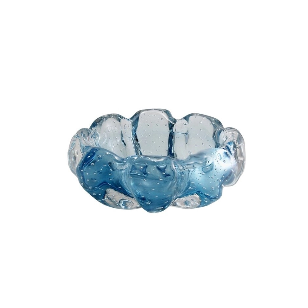 Centro de Mesa Zurique Cristais D´labone Aquamarine 22 X 12 Cm