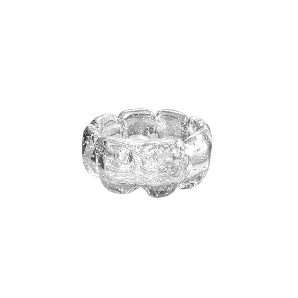 Centro de Mesa Zurique Cristais D´labone Cristal 22 X 12 Cm Centro de Mesa Zurique Cristais D´labone Cristal 22 X 12 Cm