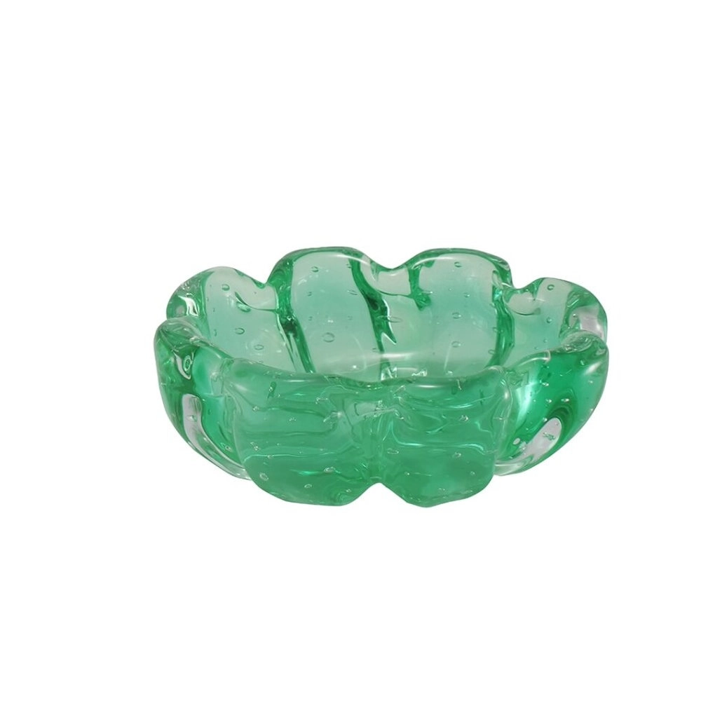 Centro de Mesa Zurique Cristais D´labone Esmeralda 22 X 12 Cm Centro de Mesa Zurique Cristais D´labone Esmeralda 22 X 12 Cm