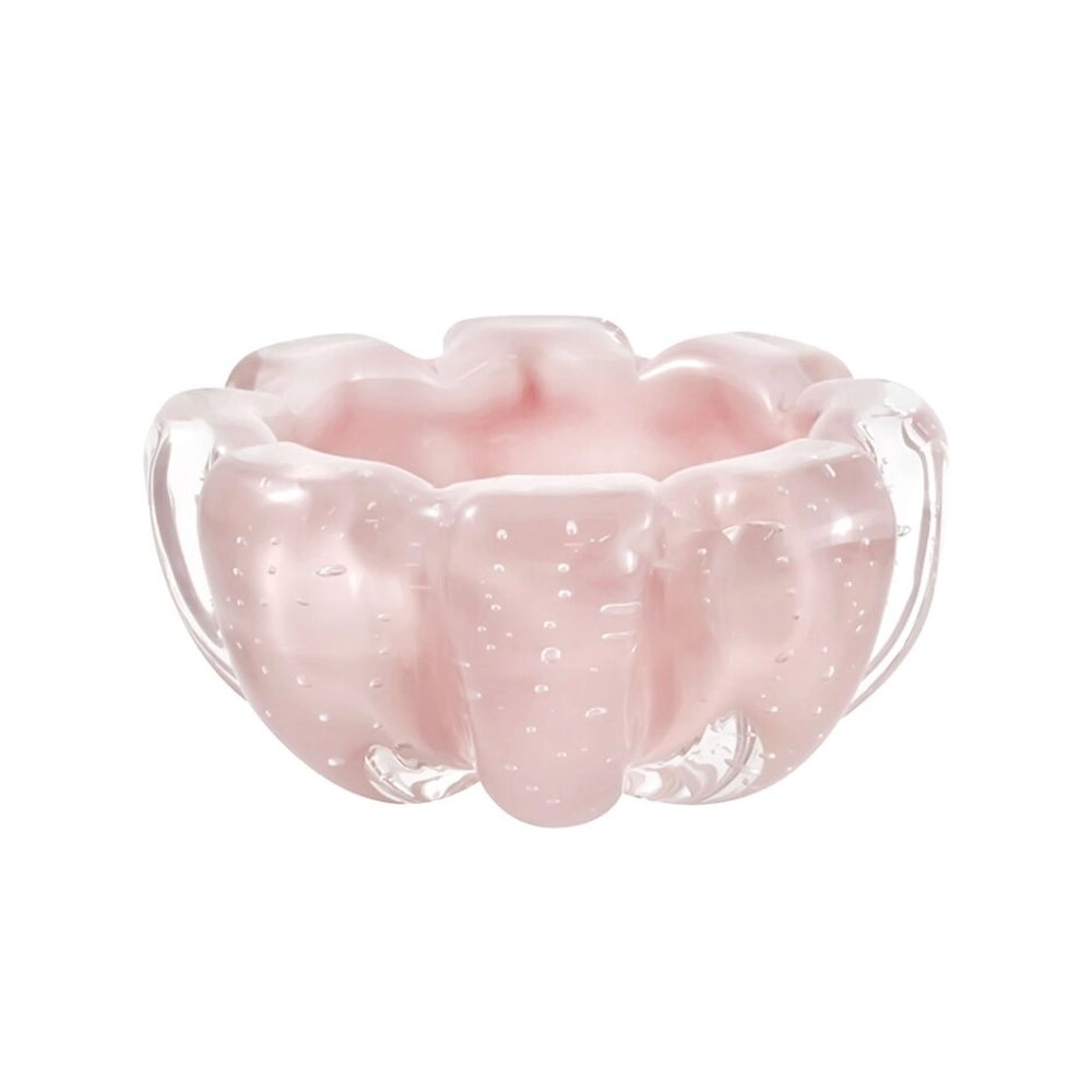 Centro de Mesa Zurique Cristais D´labone Jade Rosa 21 X 9 Cm