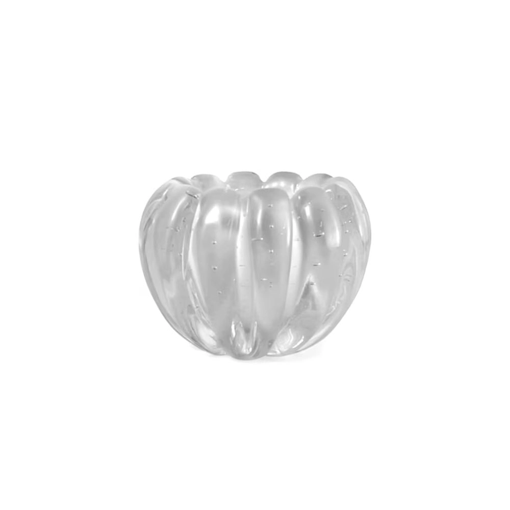 Centro de Mesa Zurique Cristais D´labone Quartzo Perola 21 X 9 Cm