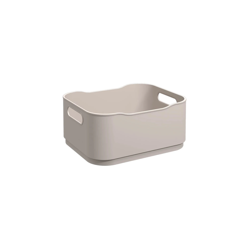 Cesta Fit Pequena Warm Gray 18,5 X 15 X 8 Cm