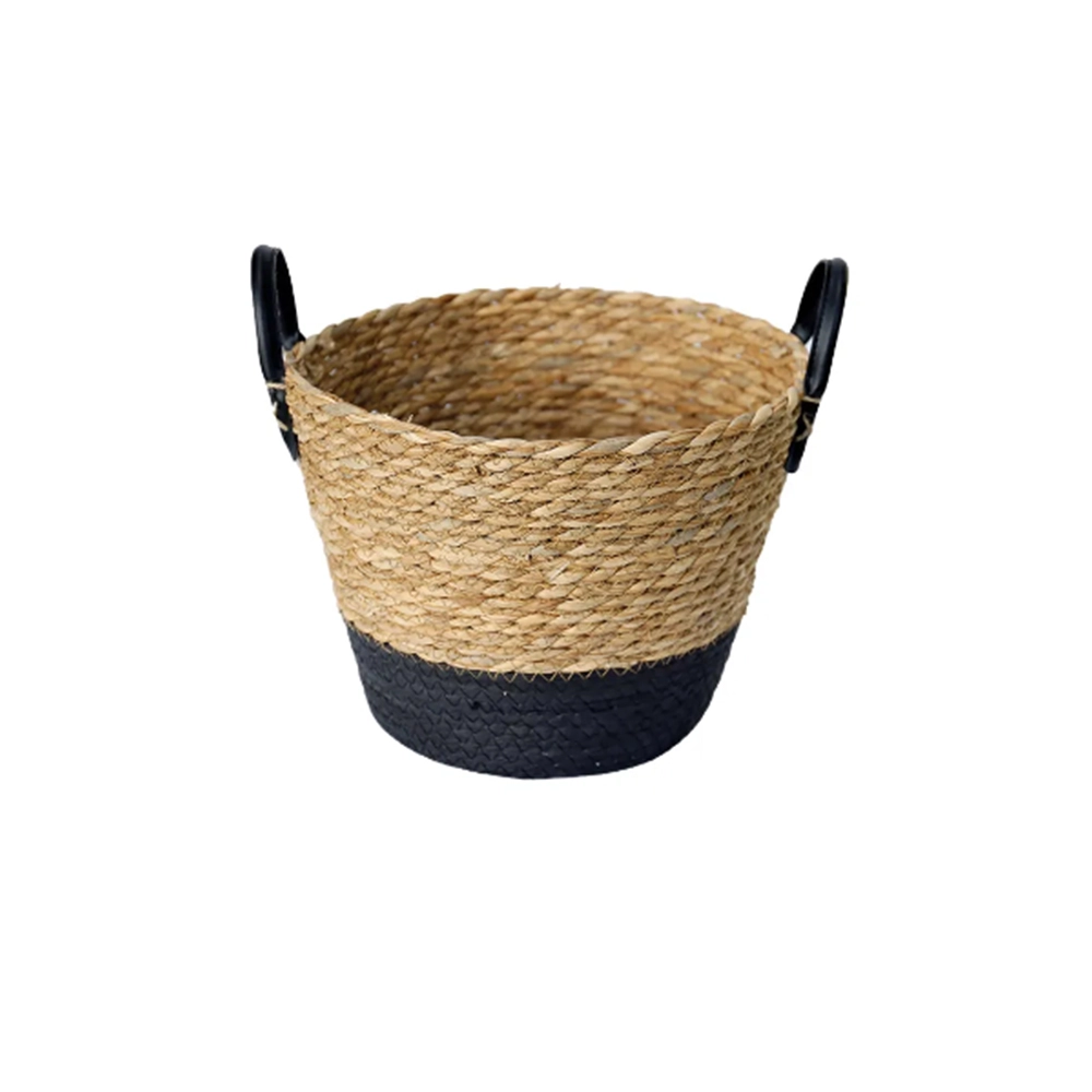 Cesto de Fibra Natural Com Alça Paramount 22 X 28 Cm Cesto de Fibra Natural Com Alça Paramount 22 X 28 Cm