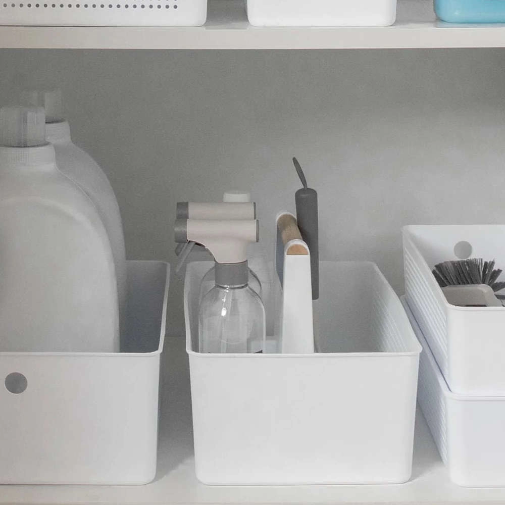 Cesto Organizador Multiuso Ou Flow Branco 8 Litros