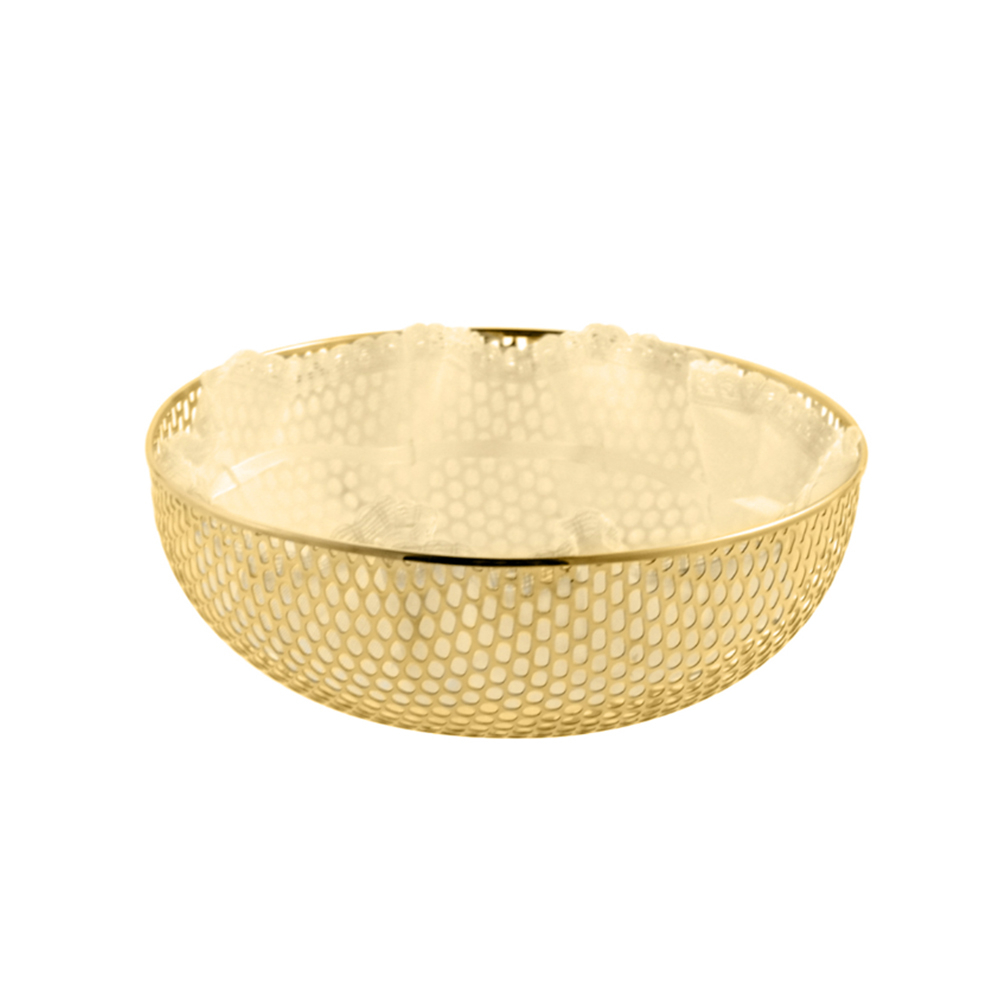 Cesto Para Pão Riva Pavia Ouro 24k Cesto Para Pão Riva Pavia Ouro 24k