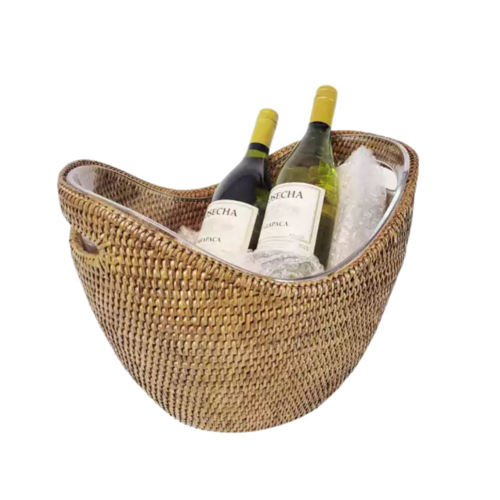 Champanheira Oval Natural Home Cheer 36 Cm