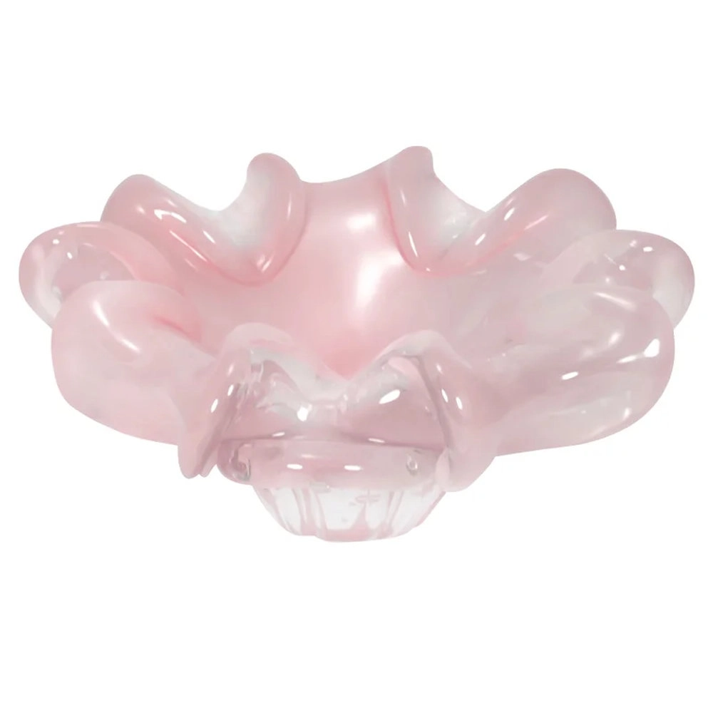 Cinzeiro Cristais D´labone Gandesh Jade Rosa 22 X 8 Cm