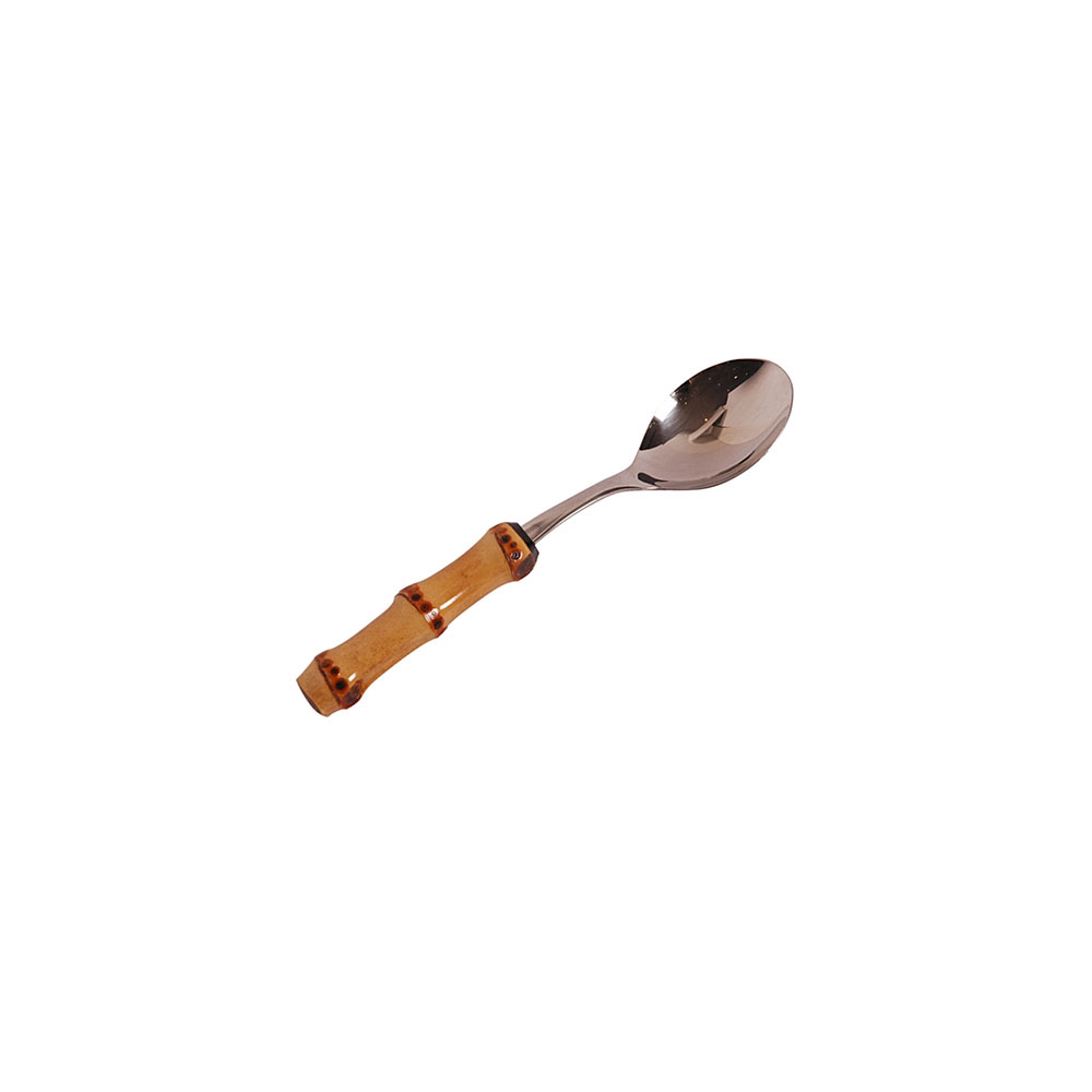 Colher de Sobremesa Cabo Bambu