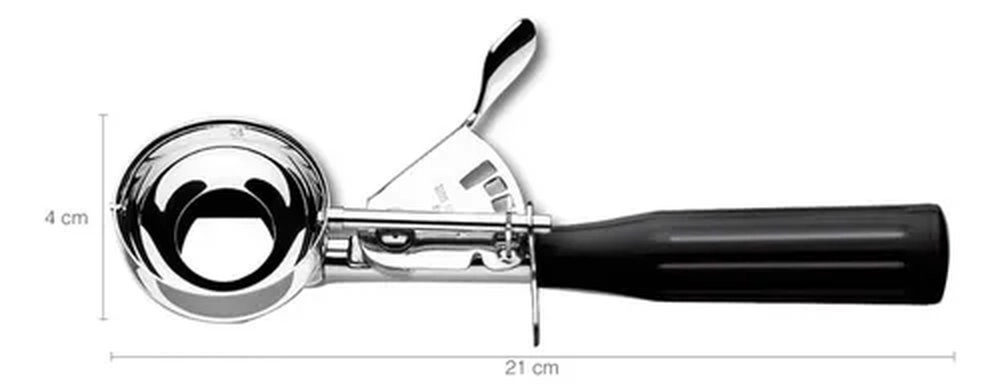 Colher de Sorvete Com Ejetor Brinox Verona 5,5 X 21 Cm