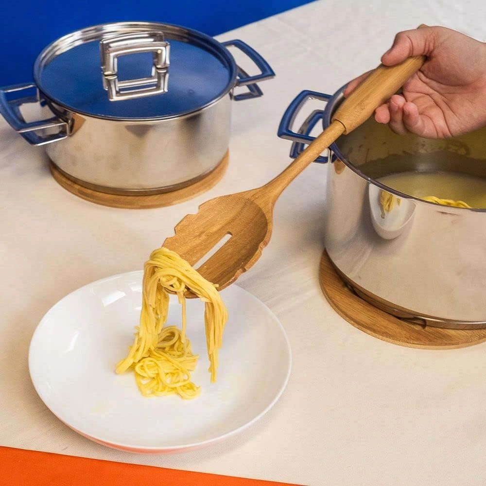 Colher Espaguete de Bambu Oikos 35 Cm