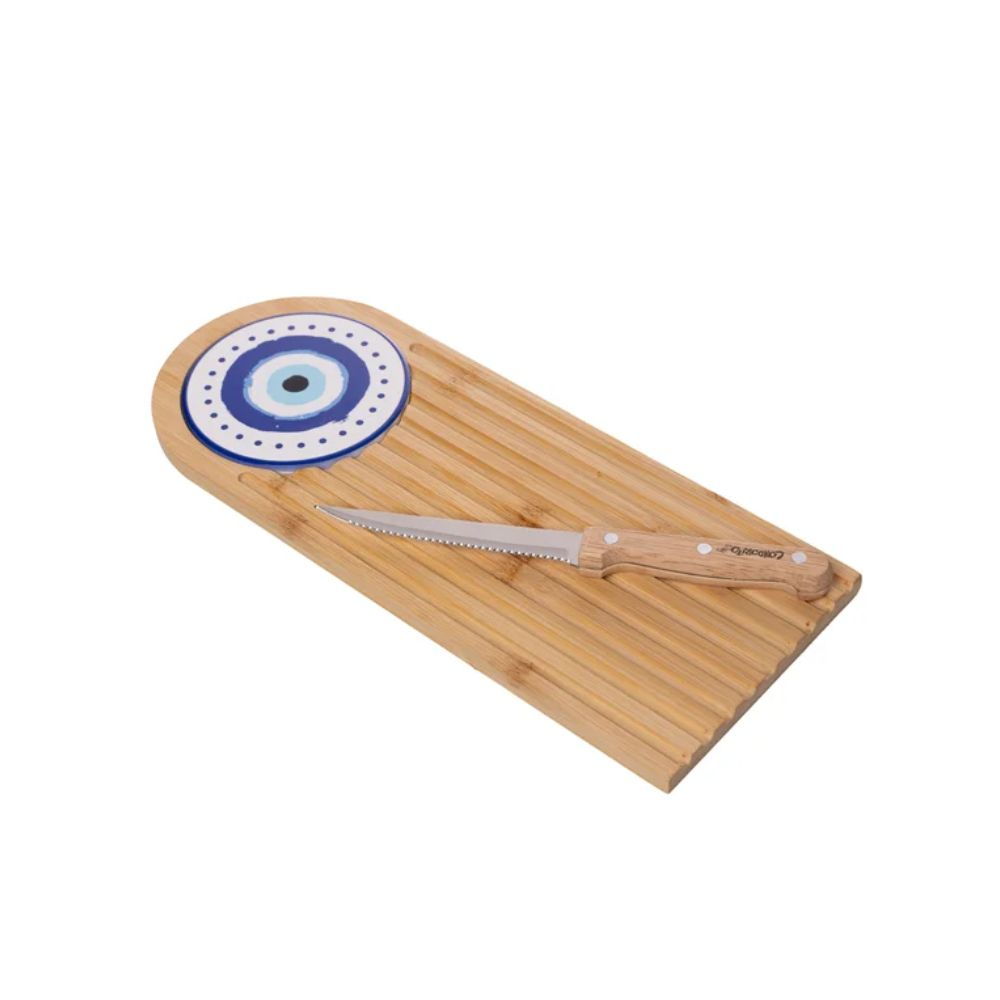 Conjunto C/ 3 Pcs P/ Servir Lyor Greek 32,5 Cm