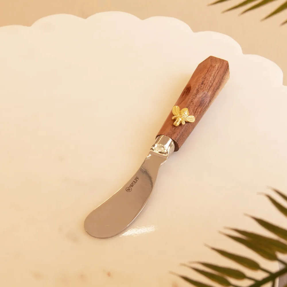 Conjunto Com 4 Espatulas New Bee 15 X 2 Cm Aco Inox Wolff