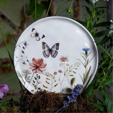 Conjunto Com 6 Pratos de Sobremesa Porto Brasil Bio Encanto