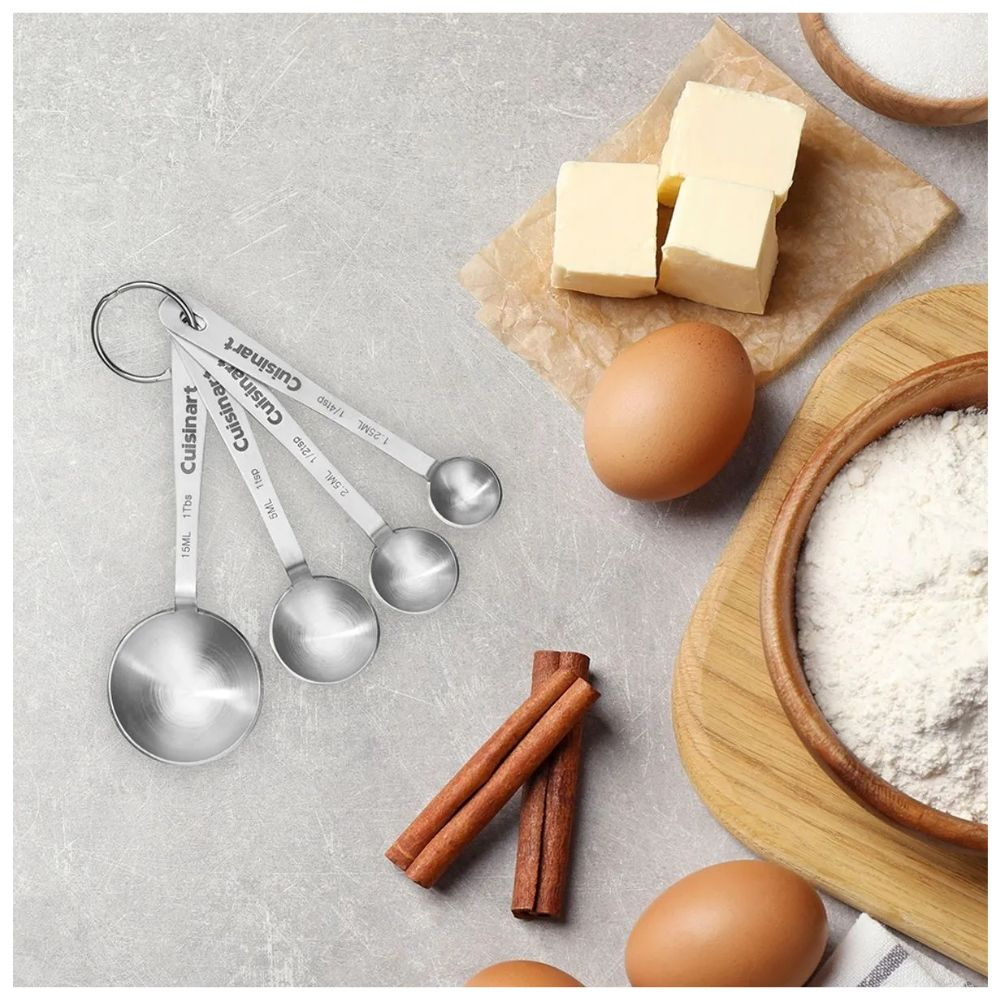 Conjunto de Colheres Medidoras Em Aco Inox Cuisinart Conjunto de Colheres Medidoras Em Aco Inox Cuisinart