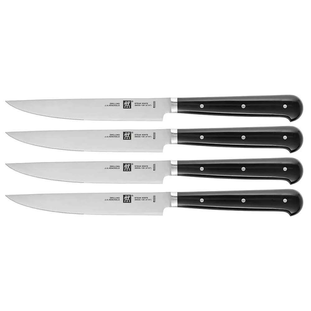 Conjunto de Facas Para Grelhados de 4 Pecas Em Aco Inoxidavel Zwilling Steak Sets