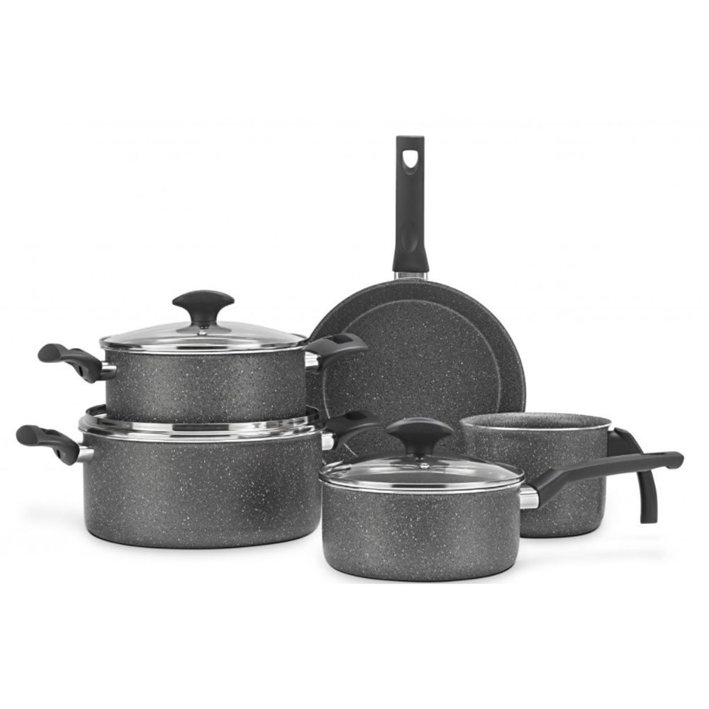 Conjunto de Panelas Antiaderentes Multiflon Minerale - 5 Peças Conjunto de Panelas Antiaderentes Multiflon Minerale - 5 Peças