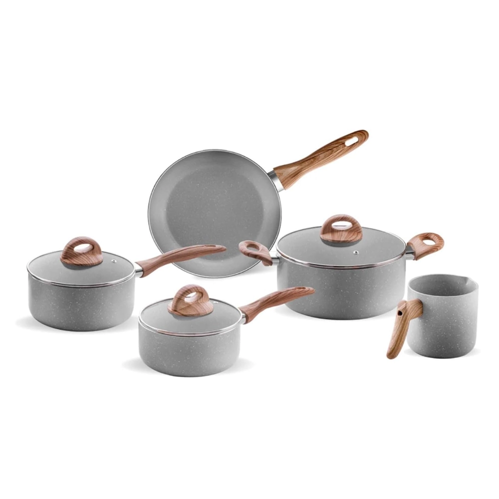 Conjunto de Panelas Brinox Ceramic Life Smart Plus - 5 Peças Conjunto de Panelas Brinox Ceramic Life Smart Plus - 5 Peças