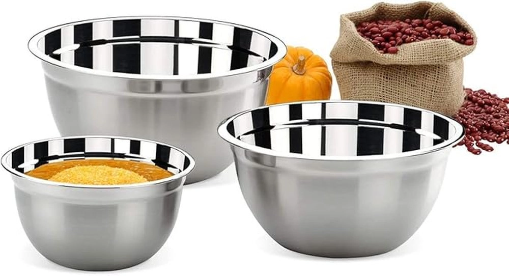 Conjunto de Tigelas Brinox Suprema - 3 Pecas Conjunto de Tigelas Brinox Suprema - 3 Pecas