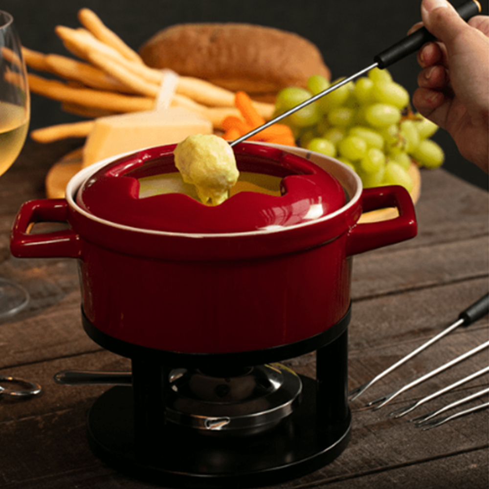 Conjunto Para Fondue Brinox Fondue 13 Peças Conjunto Para Fondue Brinox Fondue 13 Peças