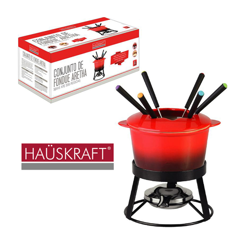 Conjunto Para Fondue Haüskraft Aretha - 11 Peças