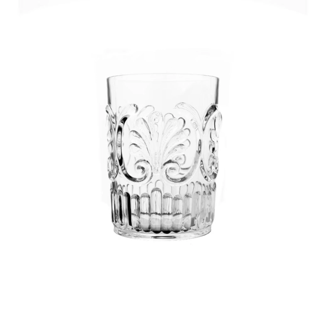 Copo Baixo Acrilico Flower Copo Baixo Acrilico Flower